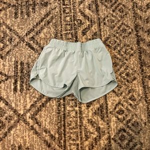 Athleta youth large light blue shorts